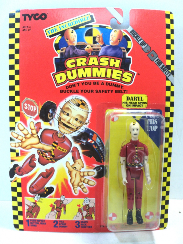 Daryl Crash Dummies TYCO ToyFinity