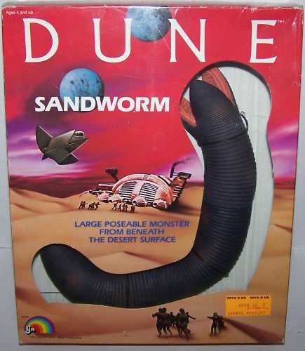 Dune Sandworm Toy